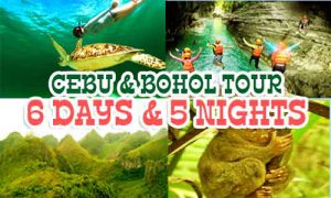 6 days 5 nights Cebu Bohol Ultimate
